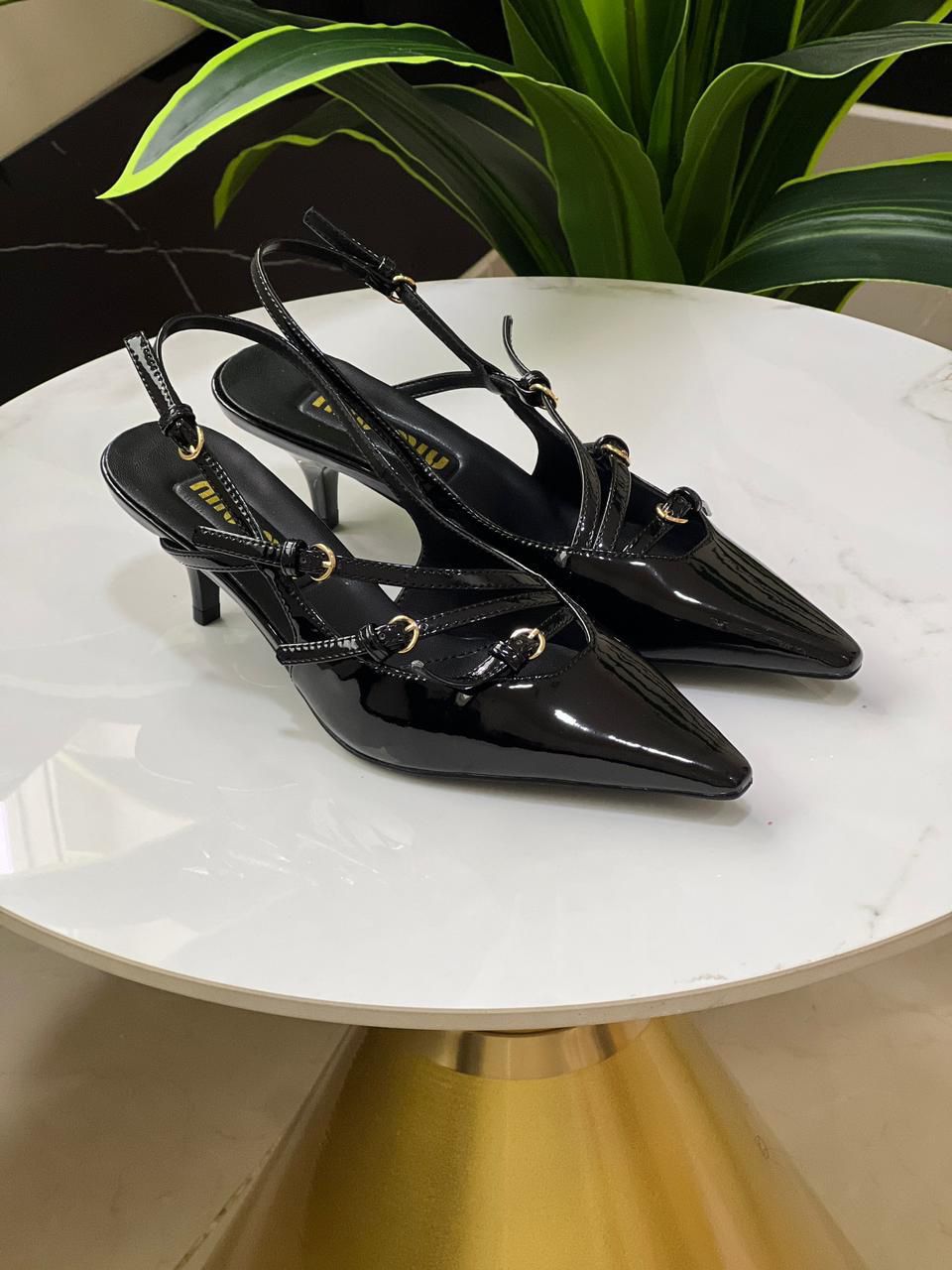 Gianvito Rossi Mules In Suede And Organza