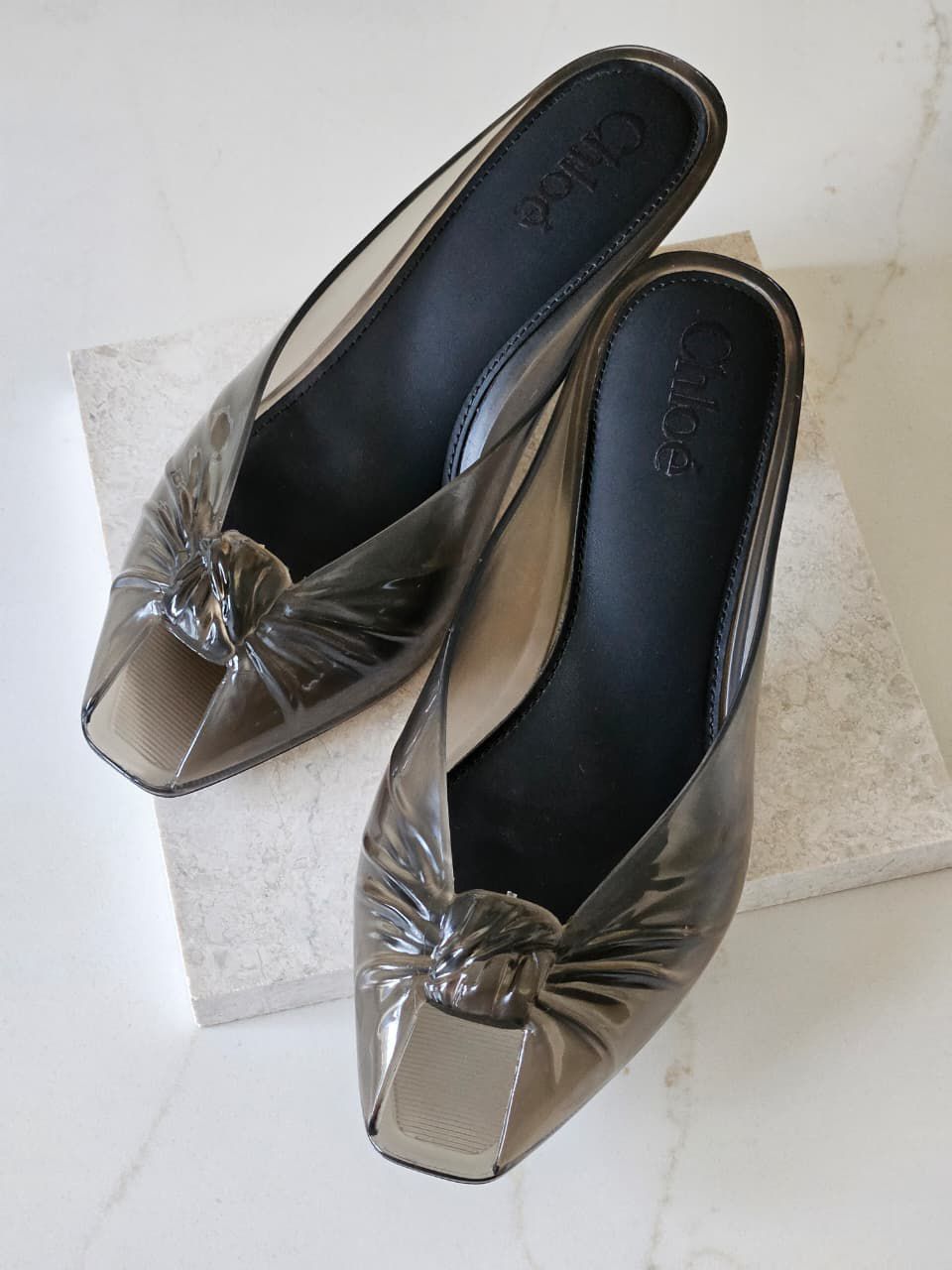 Chloe Jelly Mules