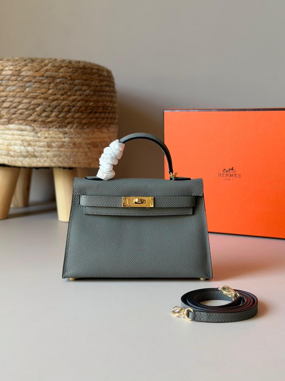Hermes Kelly Epsom Leather 19 cm