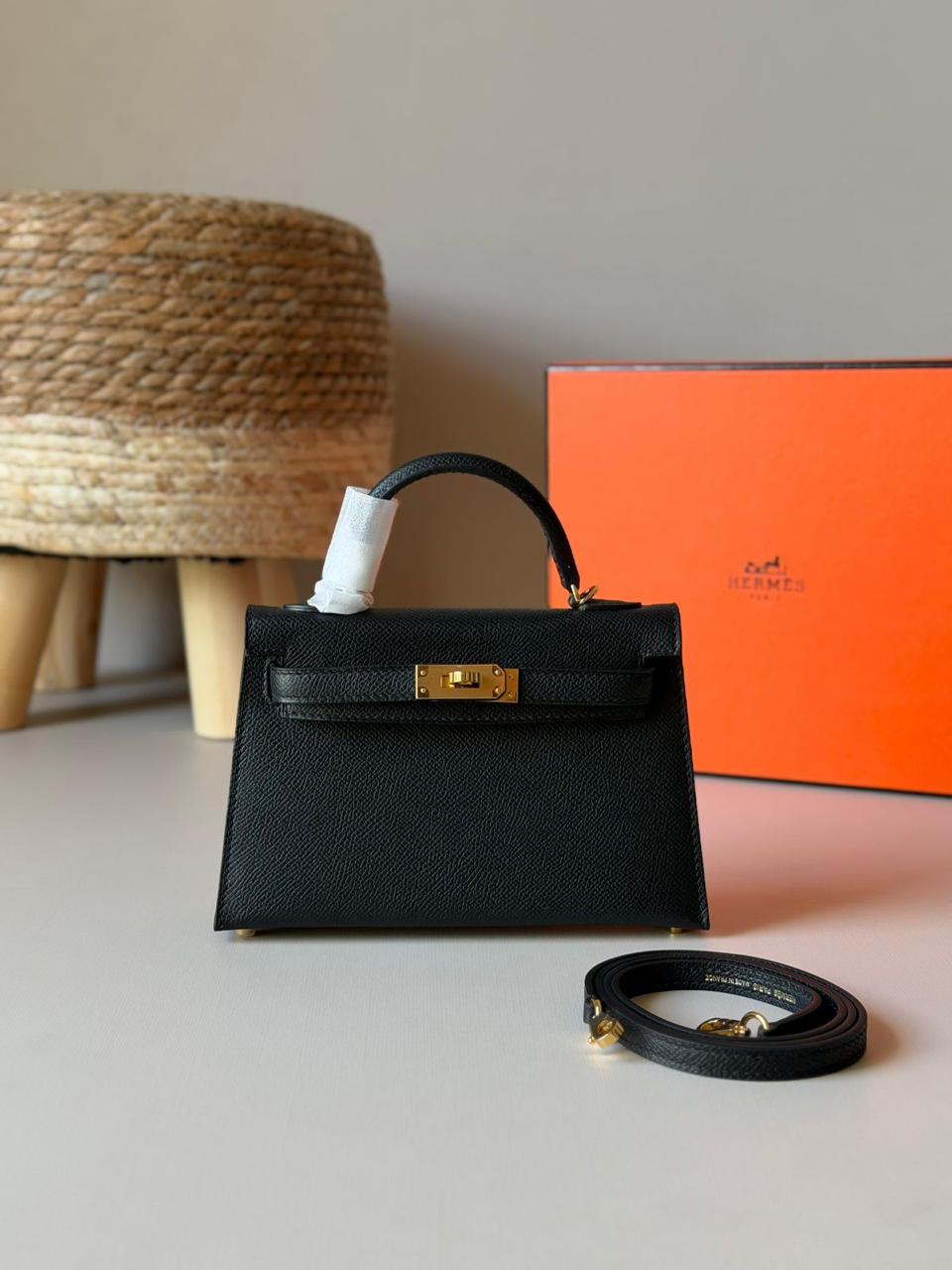Hermes Kelly Epsom Leather 19 cm