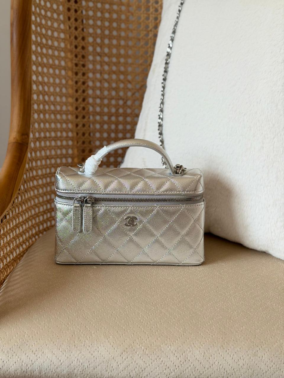 Chanel Slim Vanity Bag With Chain
