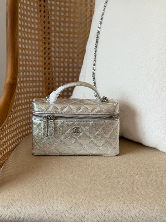 Chanel Slim Vanity Bag With Chain