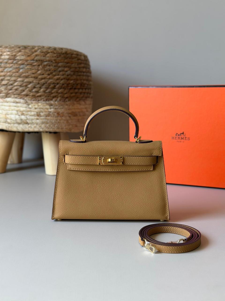Hermes Kelly Epsom Leather 19 cm