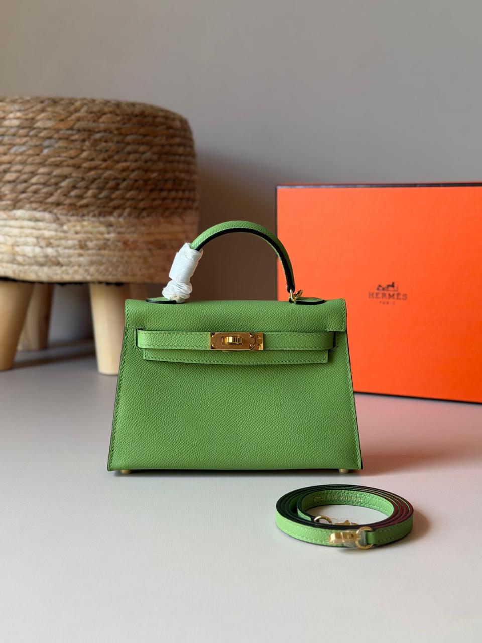 Hermes Kelly Epsom Leather 19 cm