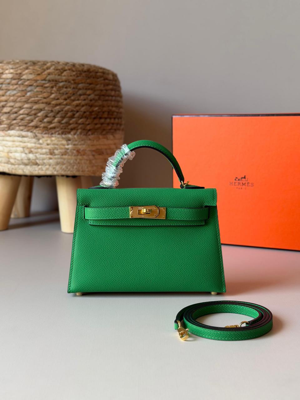 Hermes Kelly Epsom Leather 19 cm