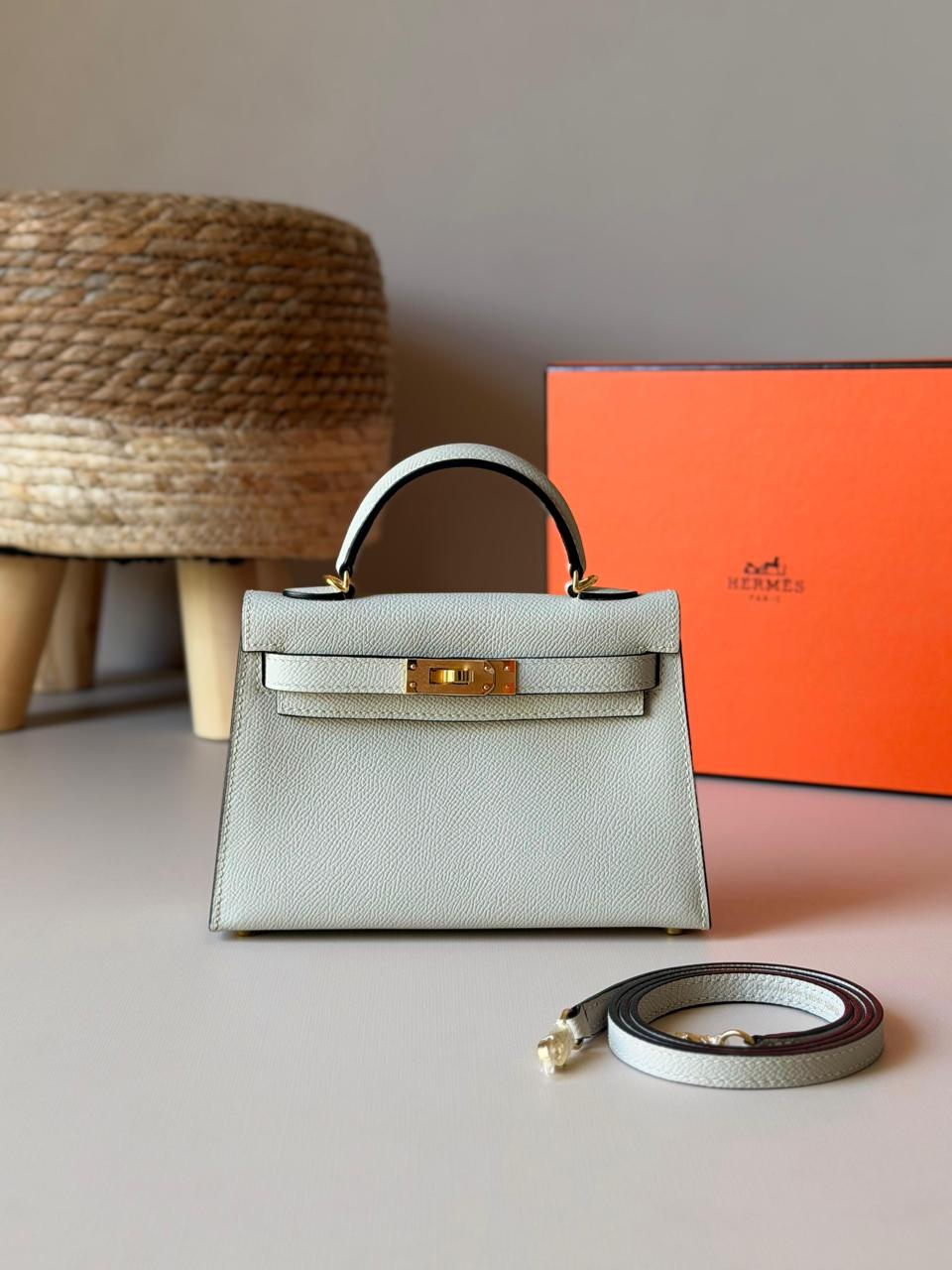 Hermes Kelly Epsom Leather 19 cm