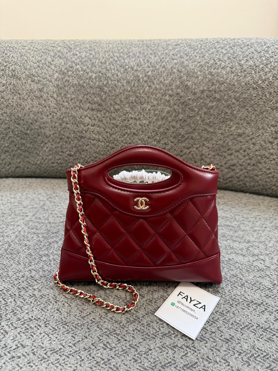 Chanel Cross Body Bag With Chain