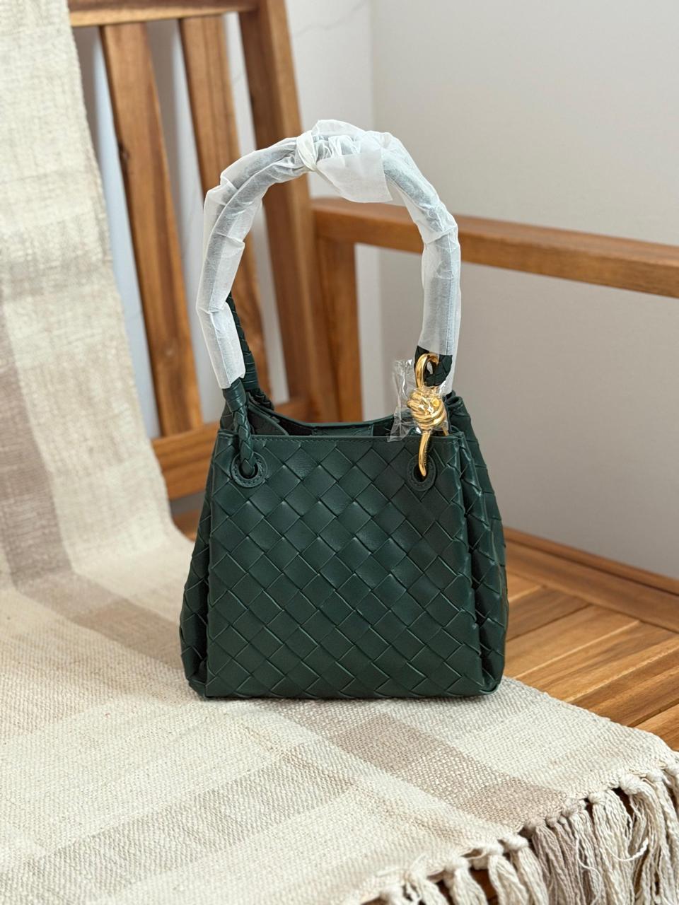 Bottega Veneta Andiamo Bag In Intrecciato Leather