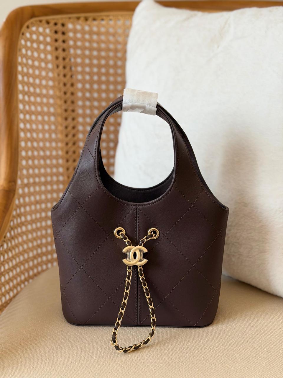 Chanel Small Calfskin Tote Bag