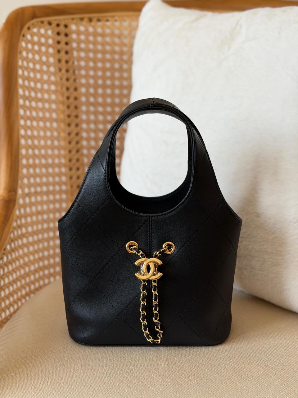 Chanel Small Calfskin Tote Bag