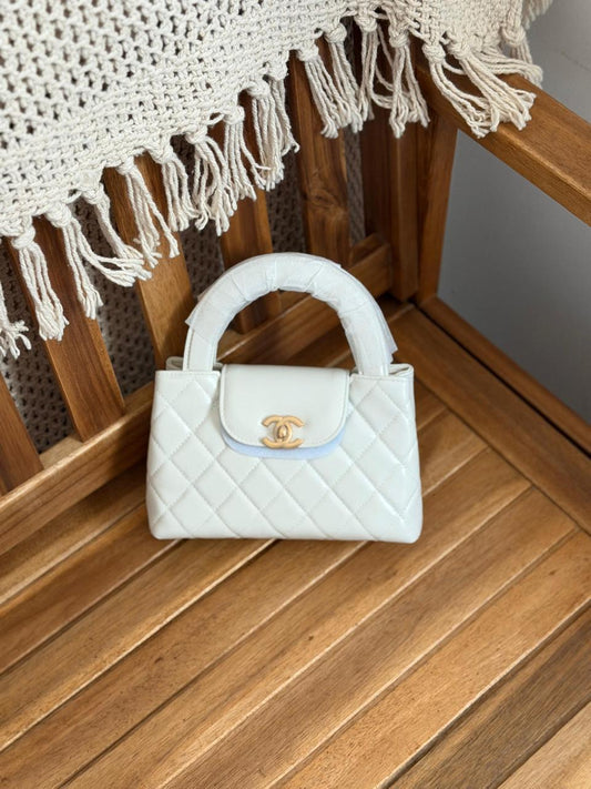 Chanel Nano Kelly Calfskin Bag
