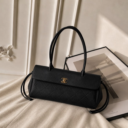 Chanel Small Tote Tweed Bag