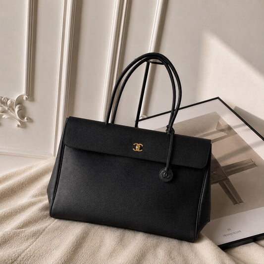 Chanel Big Tote Calfskin Bag