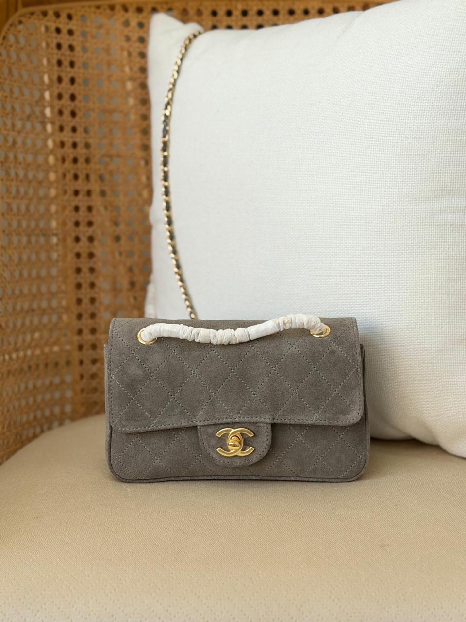 Chanel Classic Suede Flap bag