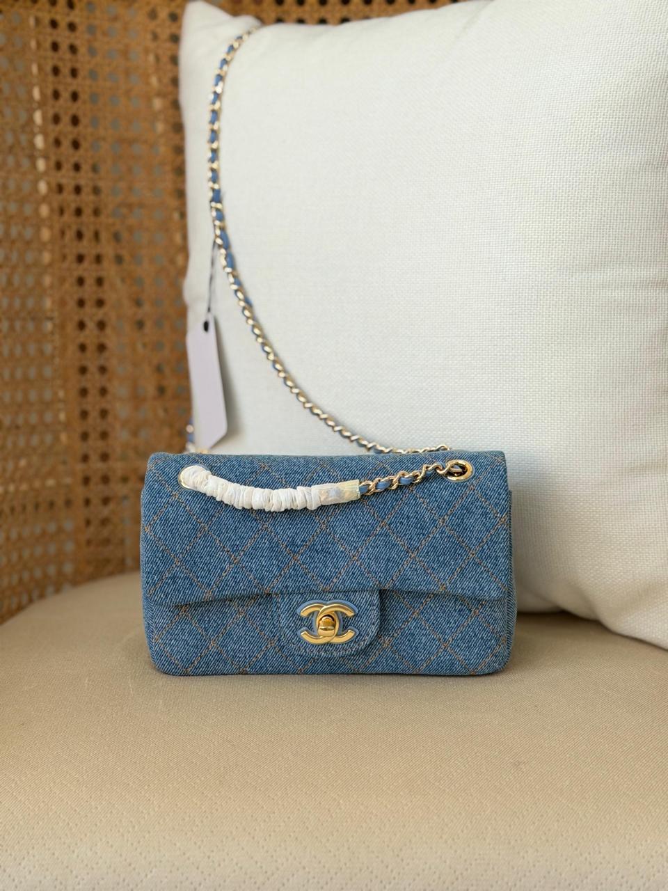 Chanel Classic Suede Flap bag