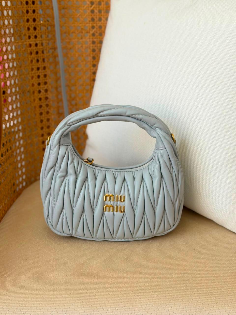 Miu MIu Wander Nappa Leather Bag