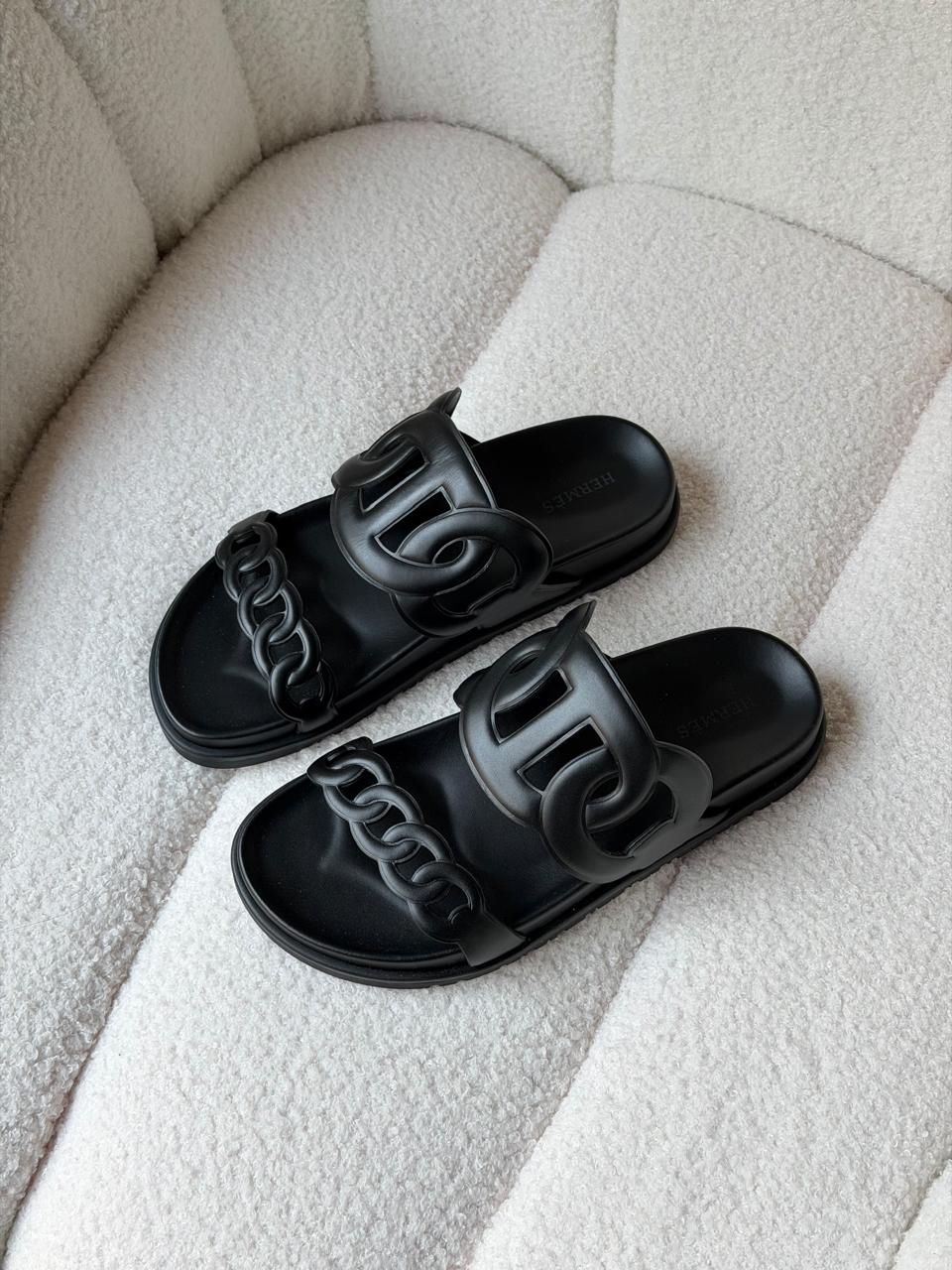 Hermes Sandal In Nappa Leather