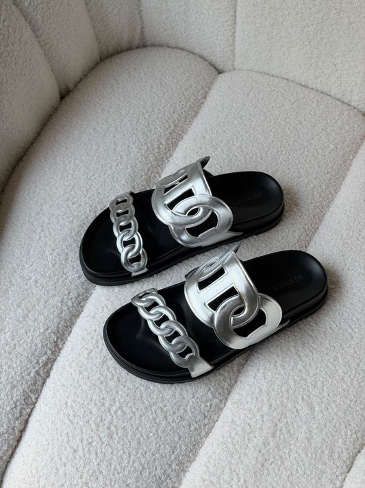 Hermes Sandal In Nappa Leather