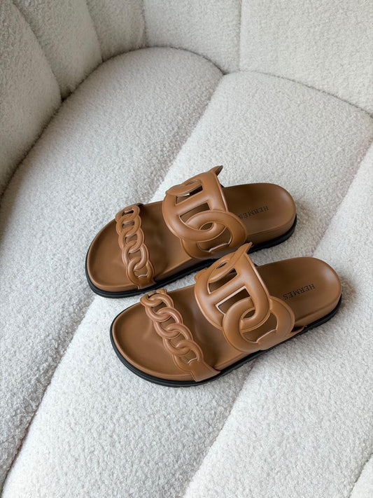 Hermes Sandal In Nappa Leather