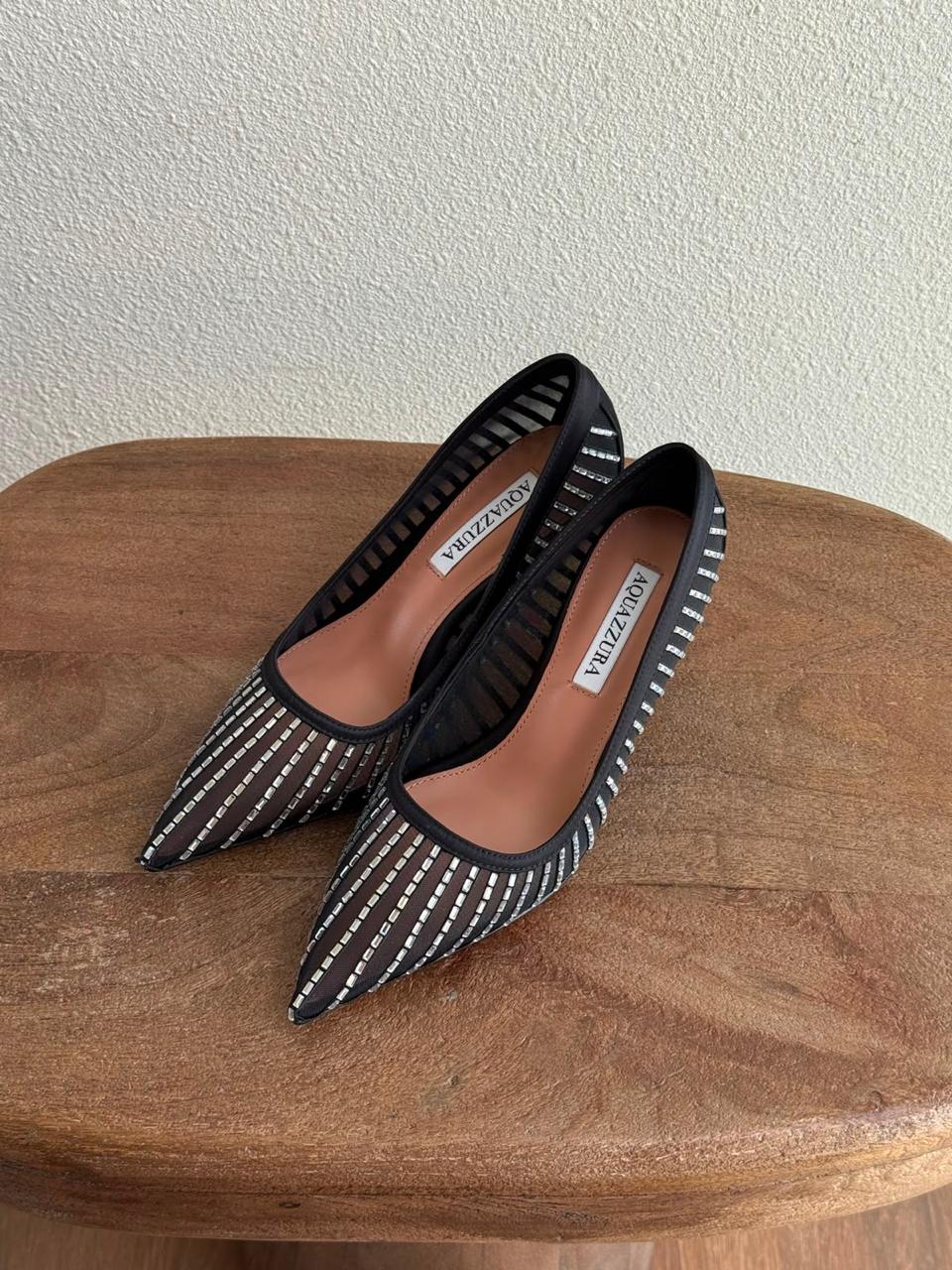 Aquazzura Pumps In Satin