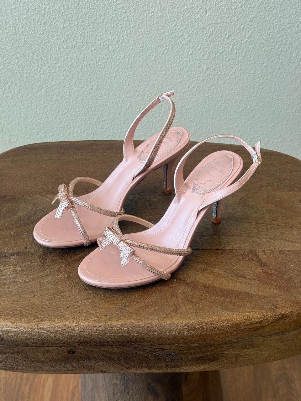Rene Caovilla Sandal With Bow