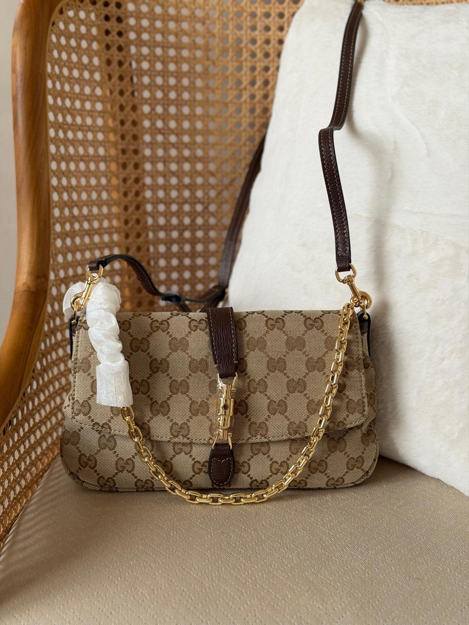 Gucci Small Bag With Piston Closure