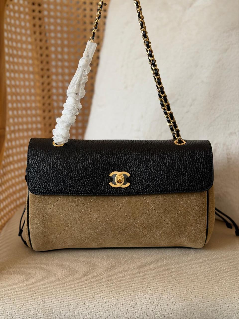 Chanel Two Toned Bag 25 cm