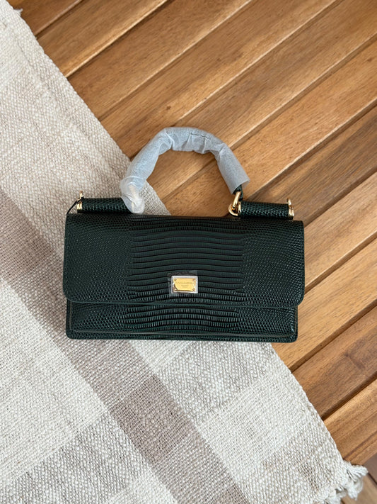 D&G Front Flap Mini Bag With Chain