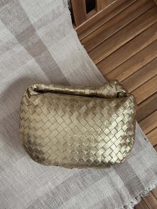 Bottega Veneta Jodie Bag 36 cm Gold Color