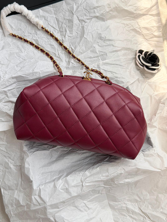 Chanel Shoulder Bag With Chain 28 cm