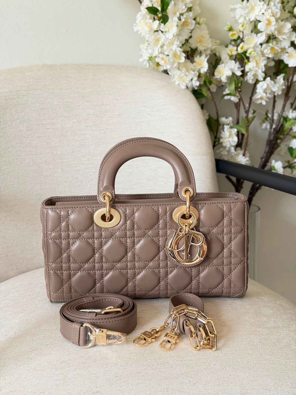Dior D-Joy Bag Lambskin 26 cm