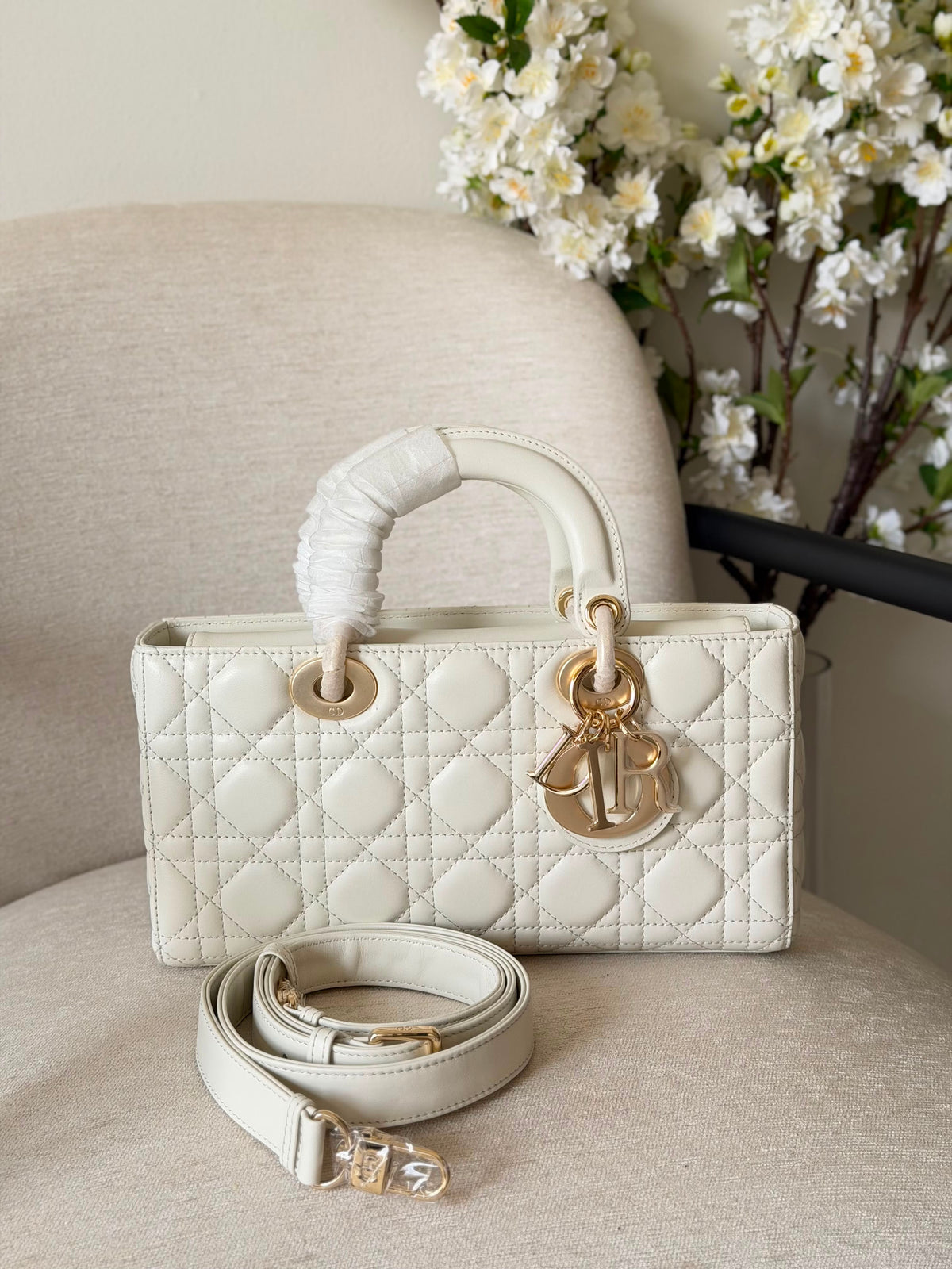Dior D-Joy Bag Lambskin 26 cm