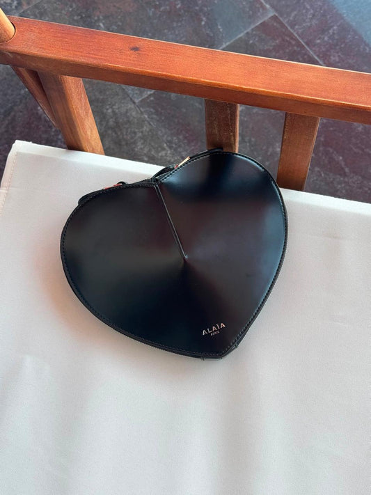 Alaia Heart Shape Crossbody Bag