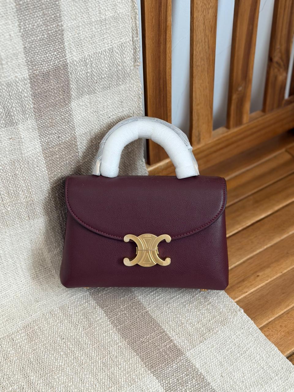Celine  Bag In Supple Grained Calfskin 20 cm