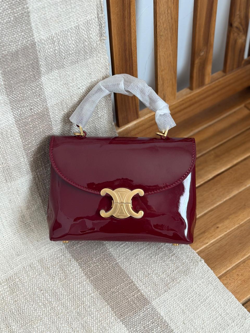 Celine  Bag In Shinny Supple Calfskin 20 cm