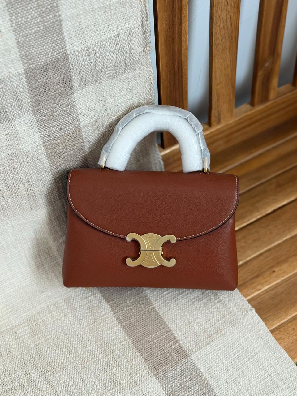 Celine  Bag In Supple Grained Calfskin 20 cm