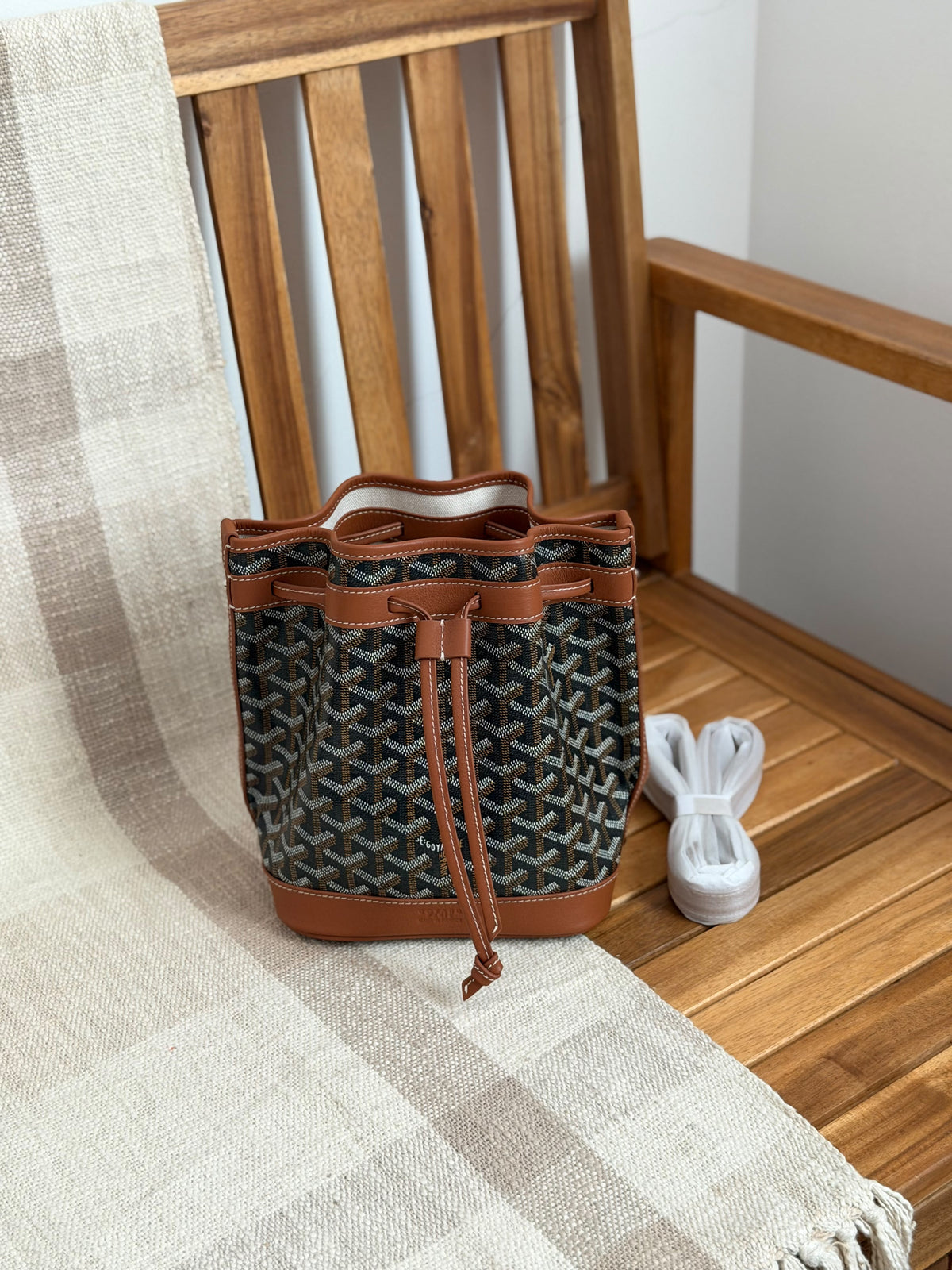 Goyard Inside Canvas Shoulder Handbag