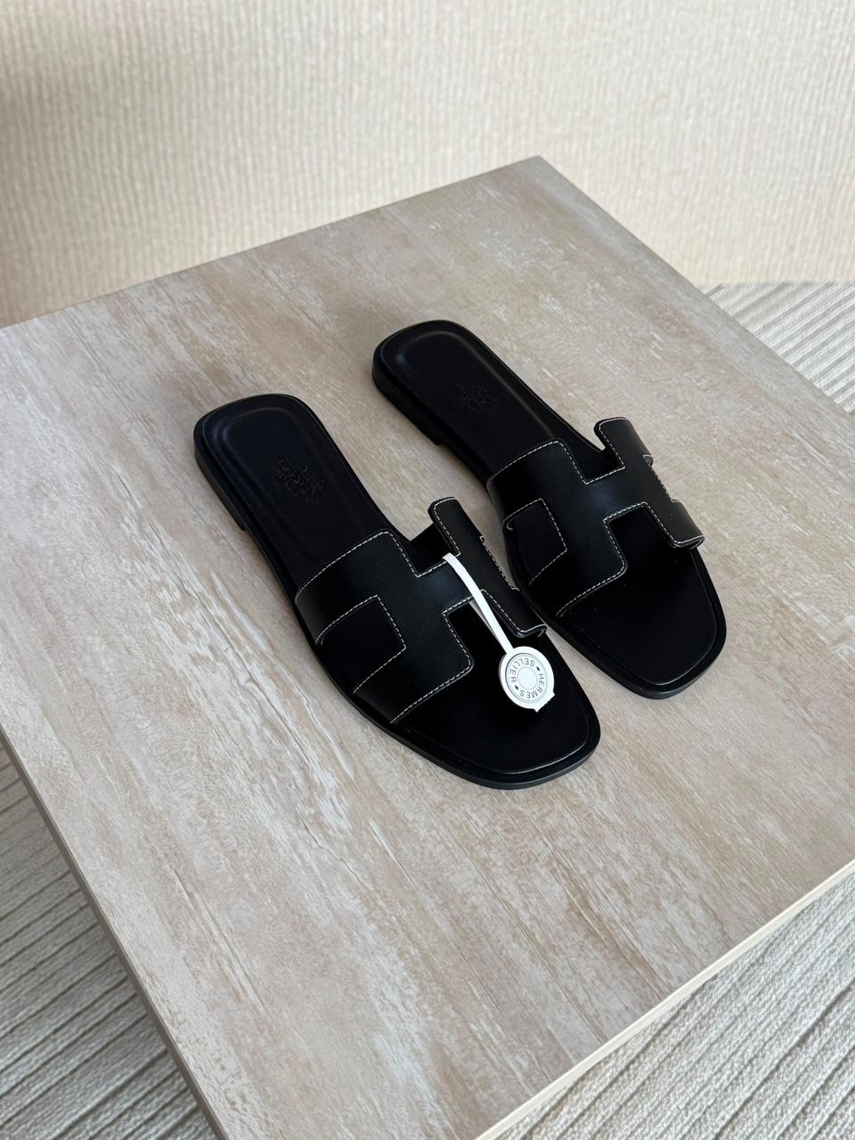 Hermes Oran Flat Sandal