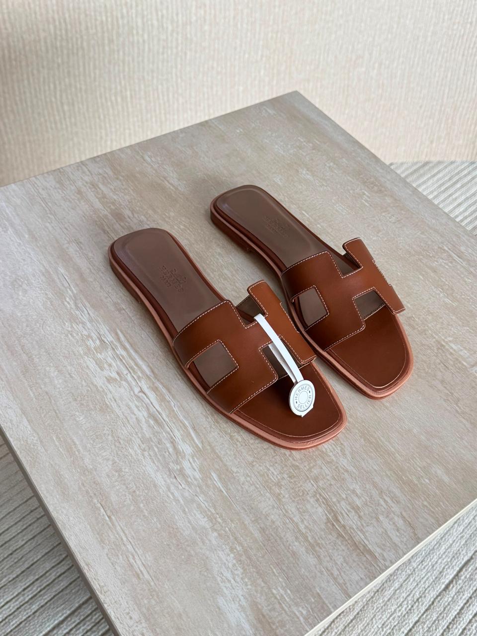 Hermes Oran Flat Sandal
