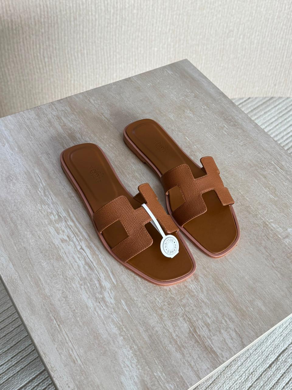 Hermes Oran Flat Sandal