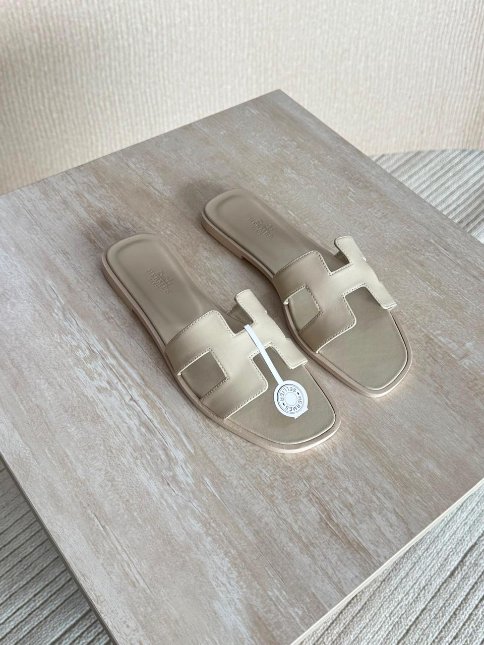 Hermes Oran Flat Sandal