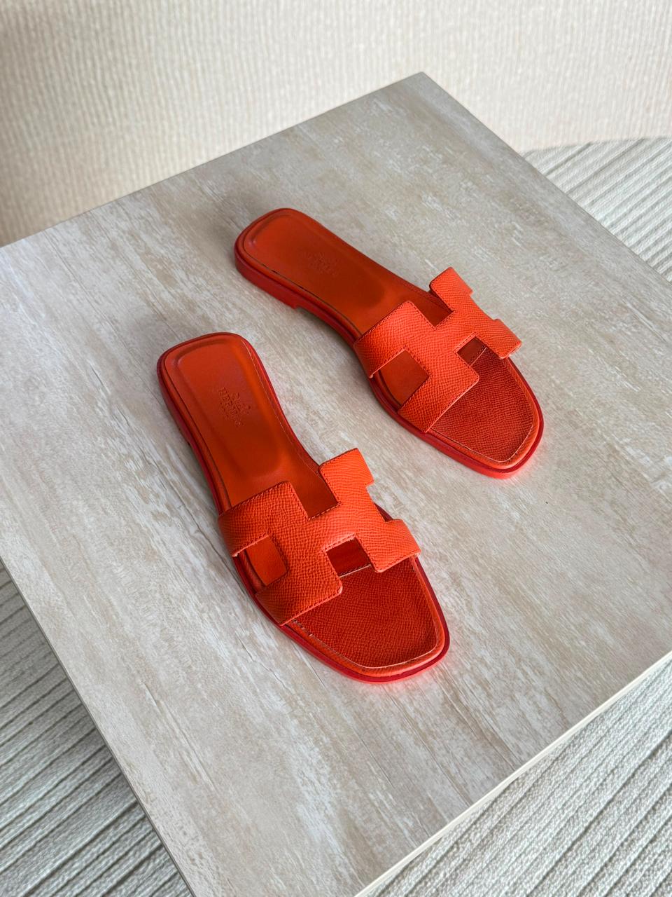 Hermes Oran Flat Sandal