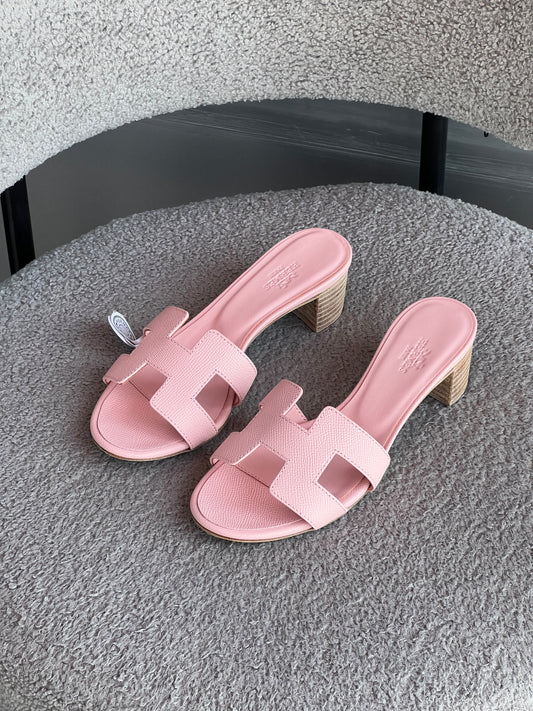 Hermes Oasis Pink Sandals