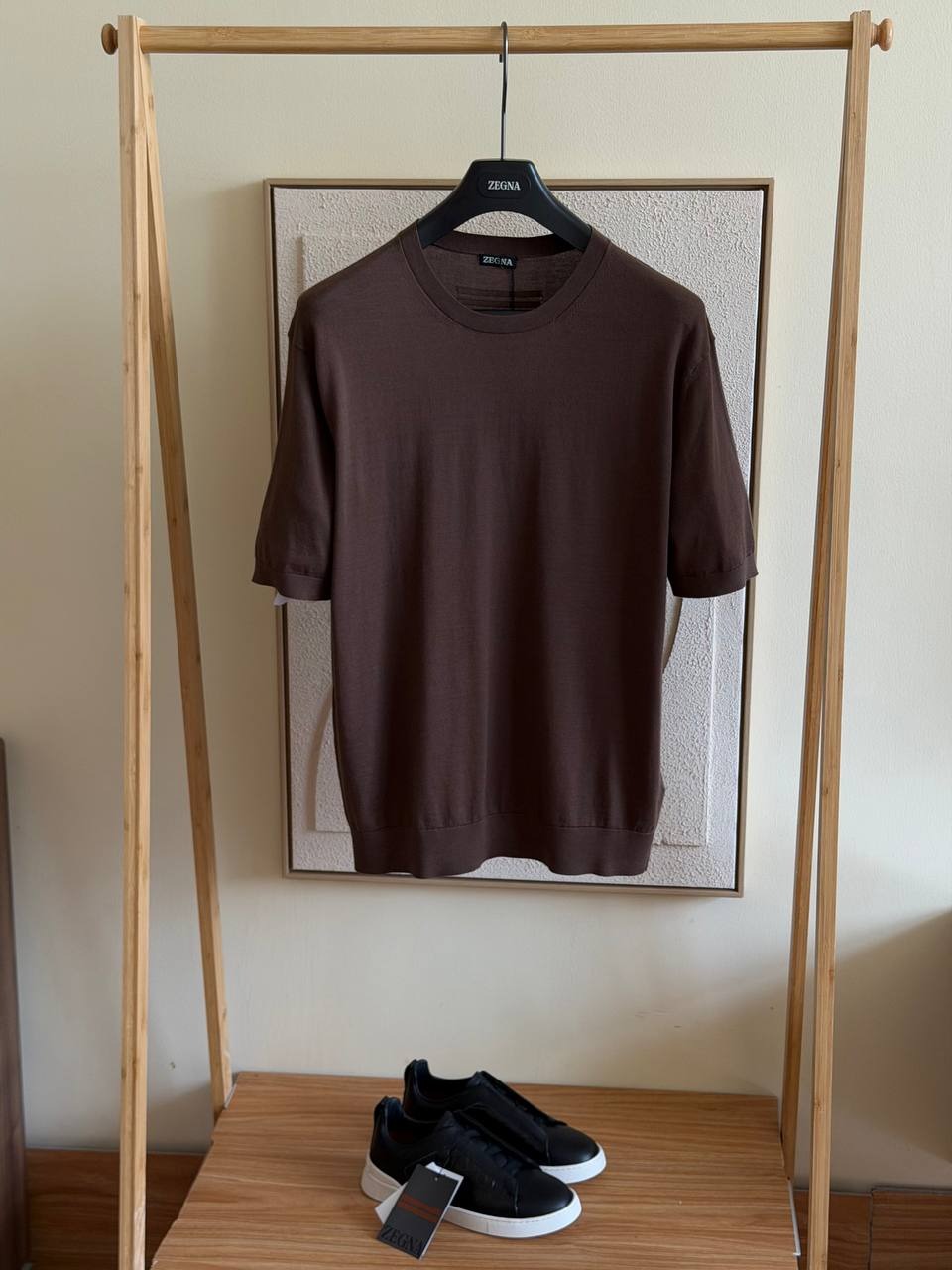 Zegna T-Shirt Round Neck S-XXL