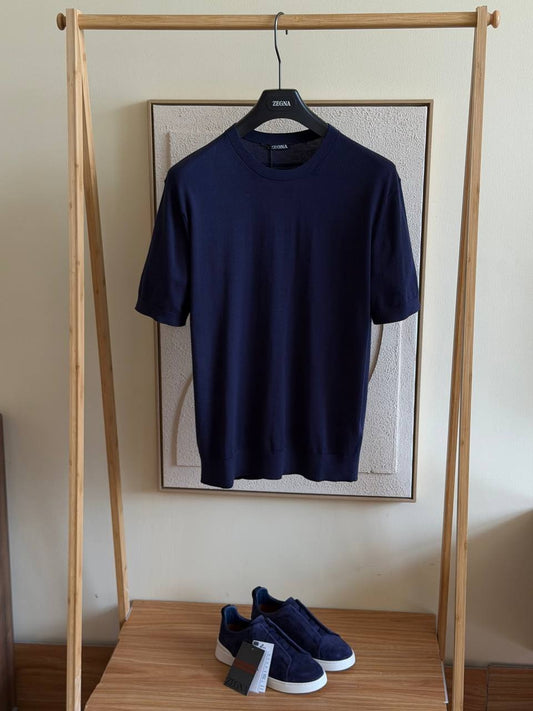 Zegna T-Shirt Round Neck S-XXL