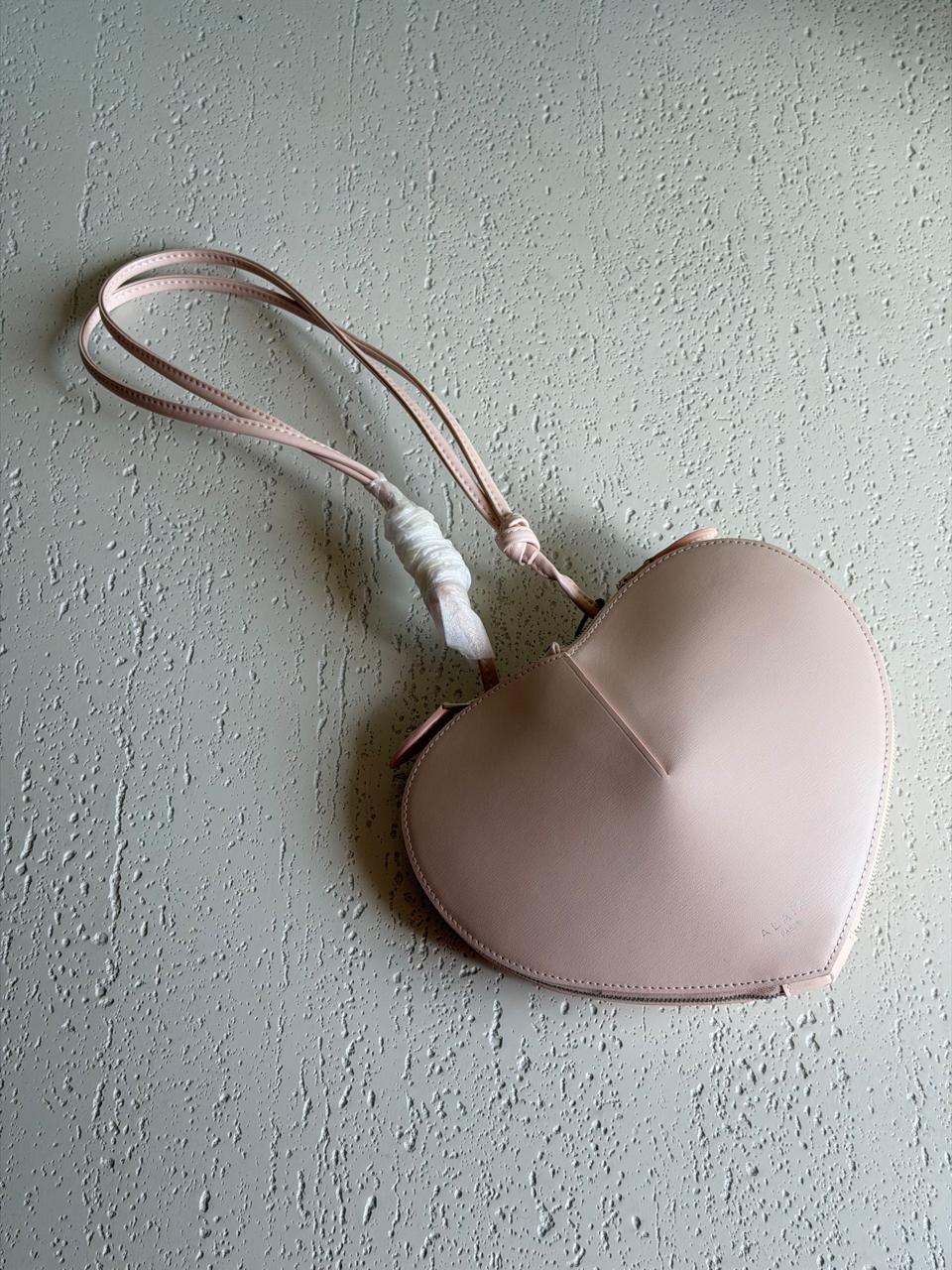 Alaia Heart Crossbody bag In Calfskin