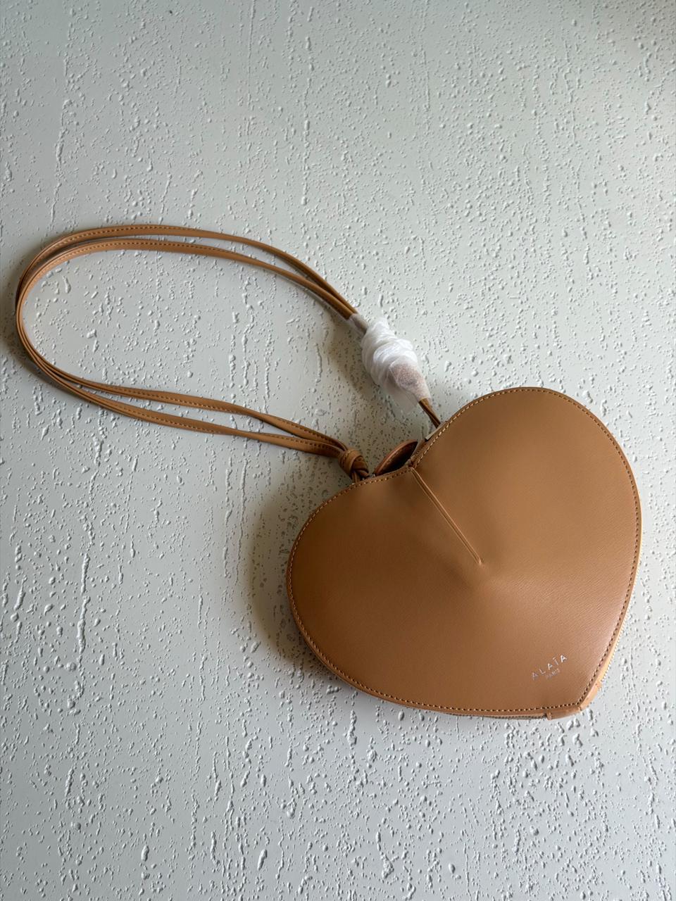 Alaia Heart Crossbody bag In Calfskin