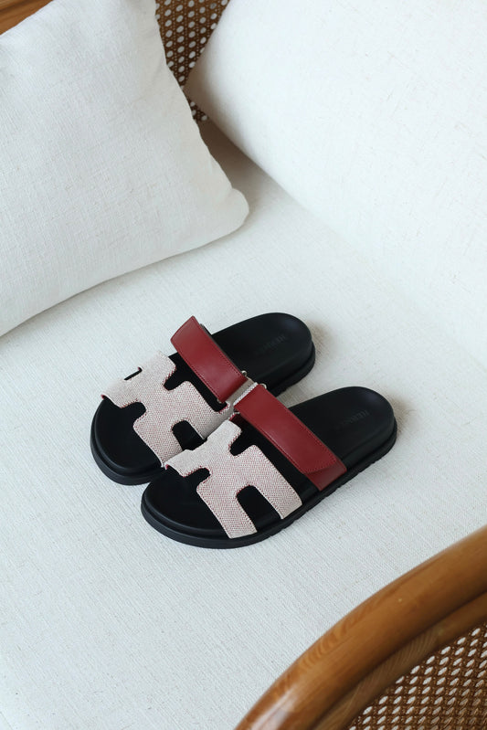 Hermes Chypre 2 Tone Sandal