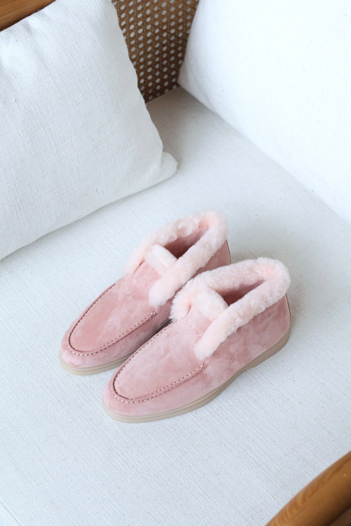 Loro Piana Summer Walk Fur Loafers