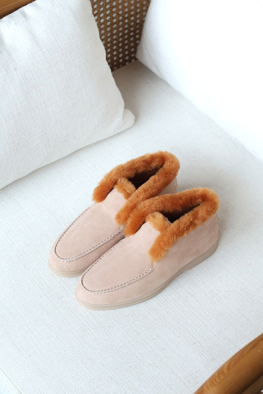 Loro Piana Summer Walk Fur Loafers